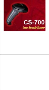 Scanlogic CS 700 USB  ( Laser Single Line  Barcode Scanner )